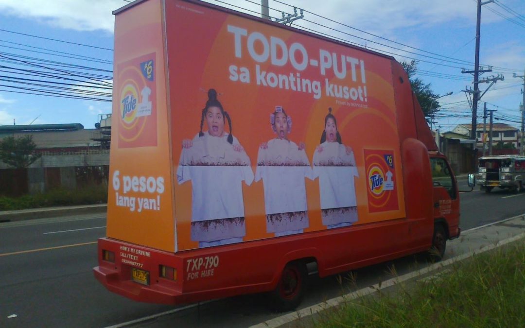 Tide Roving Truck Ad